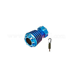 Titanium Alloy EDC European Beads&nbsp;FIND-WH0161-35C