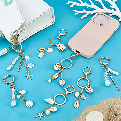 7Pcs 7 Styles Alloy Pendant Decorations&nbsp;HJEW-PH0002-13