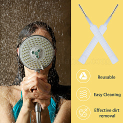 Small Plastic Bathroom Shower Head Hole Cleaning Brush&nbsp;FIND-WH0152-10