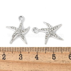 Alloy Crystal Rhinestone Pendants&nbsp;X-PALLOY-E775-16P
