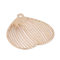 Iron Etched Metal Embellishments Pendants&nbsp;IFIN-Z003-01KCG
