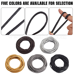 10M Flat PU Leather Cord&nbsp;WL-GF0001-33C