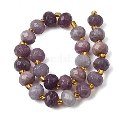 Natural Lepidolite Beads Strands&nbsp;G-D105-B08