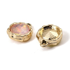 UV Plating Alloy Glass Pendants&nbsp;FIND-K032-44G