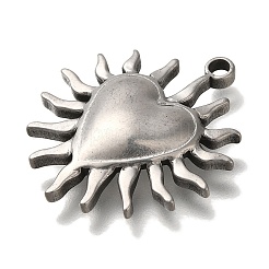 304 Stainless Steel Pendants&nbsp;STAS-H223-15AS-01