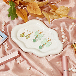 Porcelain Jewelry Plate&nbsp;DJEW-WH0058-01B