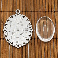 DIY Pendant Making&nbsp;TIBEP-MSMC021-38AS-RS