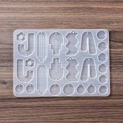 DIY Irregular Shape Pendant Silicone Molds&nbsp;DIY-F134-08A