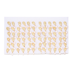 Natural Pearl Dangle Stud Earrings&nbsp;PEAR-N020-06M