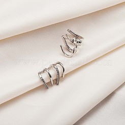 Crystal Rhinestone Claw Stud Earrings&nbsp;JE918A