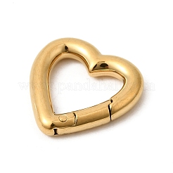 304 Stainless Steel Spring Gate Rings&nbsp;STAS-B128-03G-01