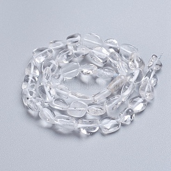 Natural Quartz Crystal Beads Strands&nbsp;G-G841-A12