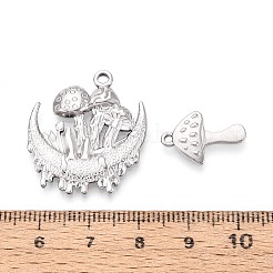 10Pcs 304 Stainless Steel Pendants&nbsp;STAS-T075-21P