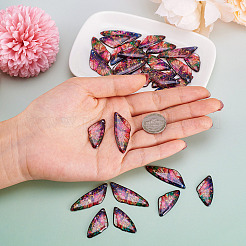 Transparent Resin Wing Pendants Set&nbsp;RESI-TAC0021-01C
