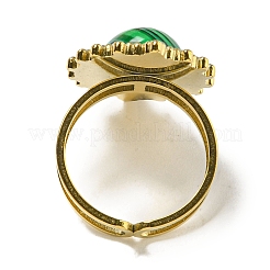 Ion Plating(IP) 304 Stainless Steel Open Cuff Rings&nbsp;RJEW-C079-06G