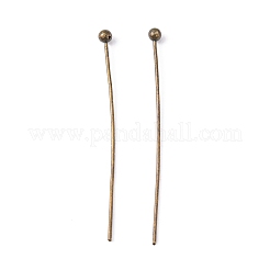 Brass Ball Head Pins&nbsp;RP0.5x30mm-AB