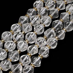 Natural Quartz Crystal Beads Strands&nbsp;G-K387-A16-02