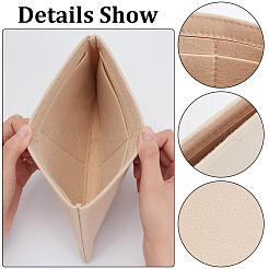 4Pcs 4 Colors Felt Purse Organizer Insert&nbsp;FIND-WR0007-37