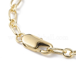 Brass Link Chains  Bracelet for Men Women&nbsp;BJEW-JB07253