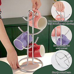 2Pcs Iron Mug Holder&nbsp;AJEW-WA0003-74A
