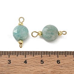 Natural Amazonite Connector Charms&nbsp;PALLOY-JF06035