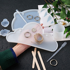 DIY Silicone Hangtag Molds Kits&nbsp;DIY-TA0008-41