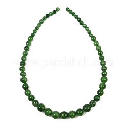 Natural Mashan Jade Graduated Beads Strands&nbsp;GG-CBA2AE1-A08-P