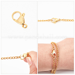 50Pcs 304 Stainless Steel Lobster Claw Clasps&nbsp;STAS-BBC0001-04