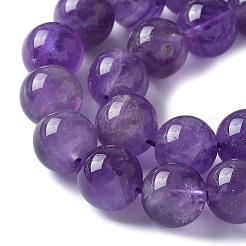 Natural Amethyst Beads Strands&nbsp;G-S031-1