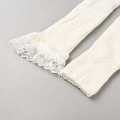 Acrylic Fibers Long Mesh Lace Gloves&nbsp;AJEW-WH20018-278A