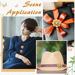 20Pcs Flower Sew on Rhinestone&nbsp;DIY-MA0006-93