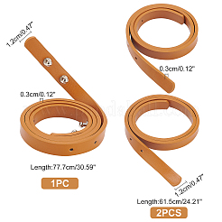 Imitation Leather Bag Handles&nbsp;FIND-WH0081-74B