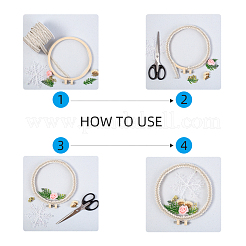 Braided Polyester Cord&nbsp;OCOR-WH0032-30A