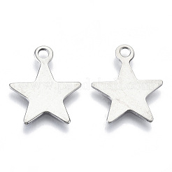 Non-Tarnish 201 Stainless Steel Pendants&nbsp;STAS-R116-050B