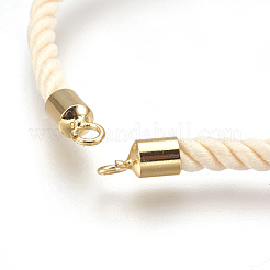 Cotton Cord Bracelet Making&nbsp;KK-F758-03K-G