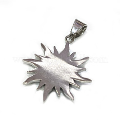 316 Surgical Stainless Steel Rhinestone Pendants&nbsp;STAS-P112-07AS
