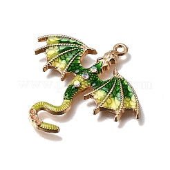 Alloy Enamel Pendants&nbsp;RB-CBA8124-02