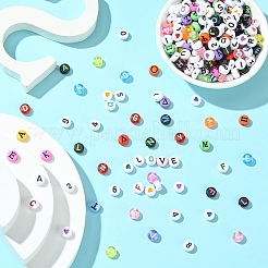 1400Pcs 7 Styles Opaque & Transparent Acrylic Beads&nbsp;MACR-YW0003-34