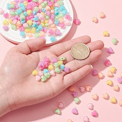 200Pcs Transparent Acrylic Beads&nbsp;MACR-CJ0001-58