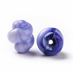 Two Tone Opaque Acrylic Beads&nbsp;OACR-P013-31C