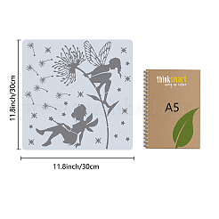 PET Plastic Hollow Out Drawing Painting Stencils Templates&nbsp;DIY-WH0244-251