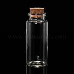 Glass Jar Glass Bottles Bead Containers&nbsp;AJEW-S074-02G