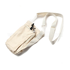 Cloth Crossbody Water Bottle Bag with Adjustable Strap&nbsp;AJEW-C047-03A