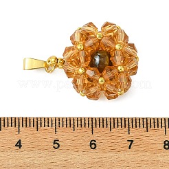 Glass Pendants&nbsp;PALLOY-MZ01346-02