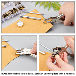 Iron Rivets Set&nbsp;DIY-WH0210-07
