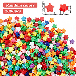 1000Pcs Plastic Beads&nbsp;MACR-SP0002-30