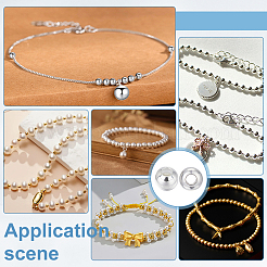 350Pcs Brass Beads&nbsp;KK-PH0014-27