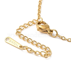 304 Stainless Steel Pendant Necklaces&nbsp;LS-NJEW-P283-05G