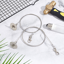 Stainless Steel & Carbon Steel Adjustable Hanging Wires&nbsp;FIND-WH0032-89P