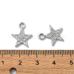 Alloy Rhinestone Pendants&nbsp;RB-P037-01P-03